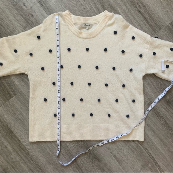 MADEWELL Brockton Bobble Sweater in Coziest Yarn - Picture 7 of 12